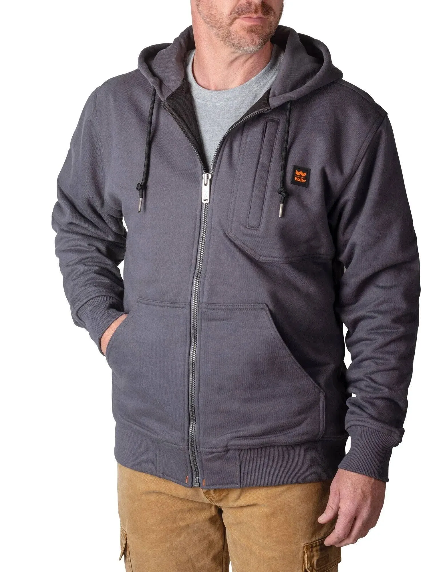 Walls Men's Core Full Zip Fleece Hoodie