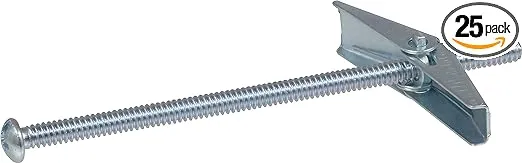 The Hillman Group 372502 Mini Toggle Bolt 18 x 4-Inch 25-Pack