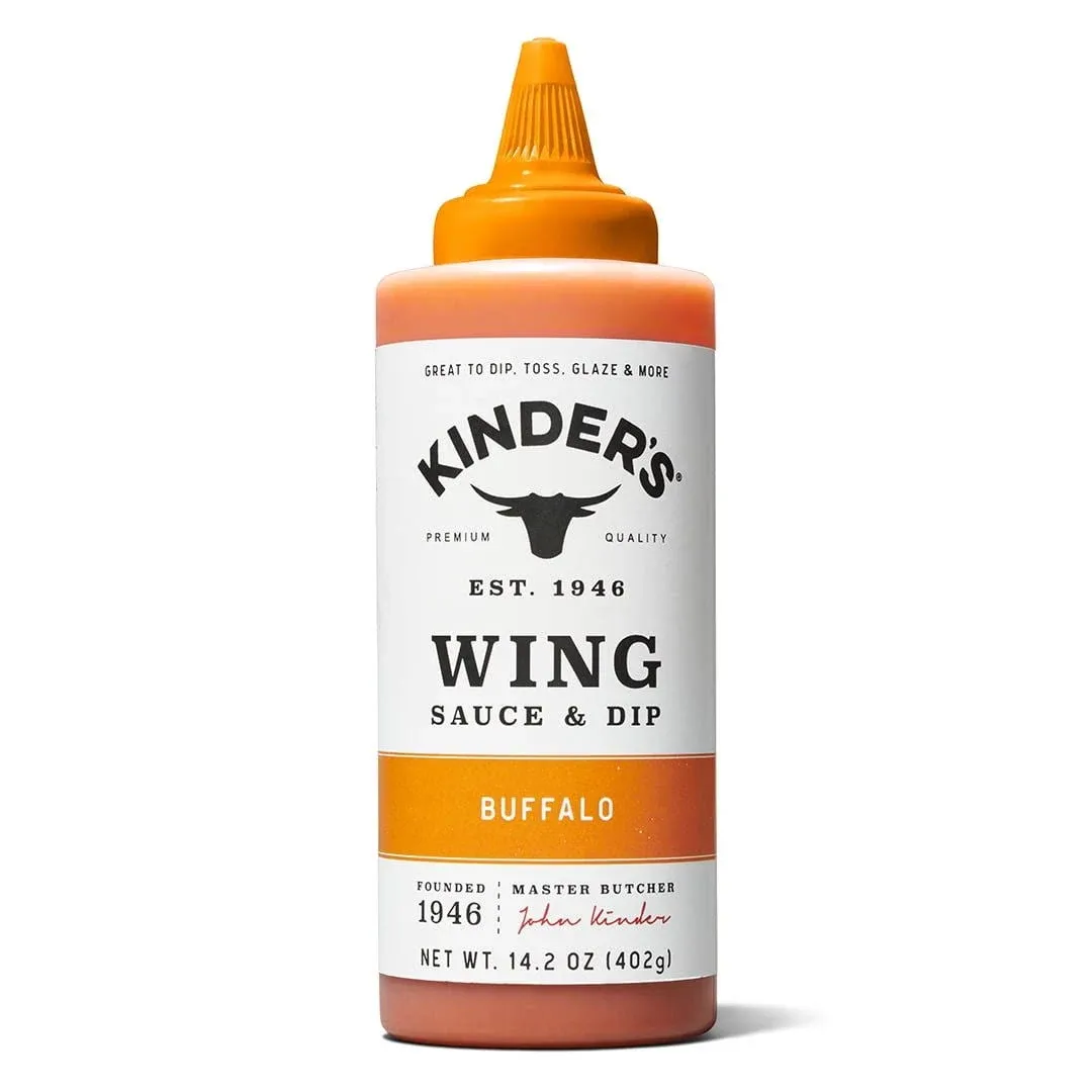 Kinder's Sauce & Dip, Wing, Buffalo - 14.2 oz