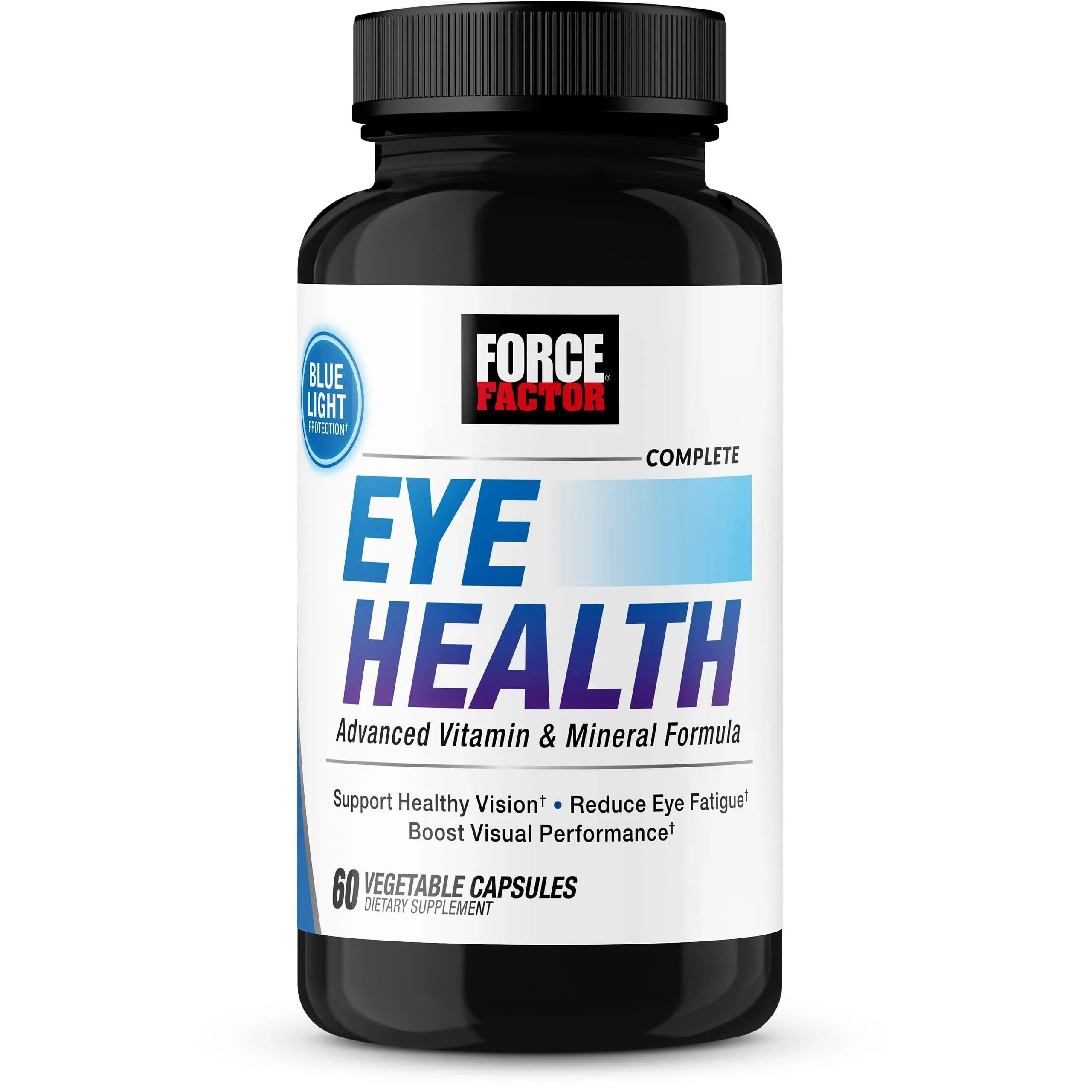 Force Factor, Complete Eye Health, Advanced Vitamin & Mineral Formula, 60  Vegetable Capsules