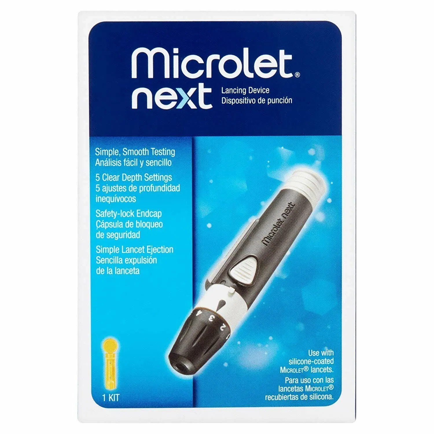 Microlet Next Lancing Device