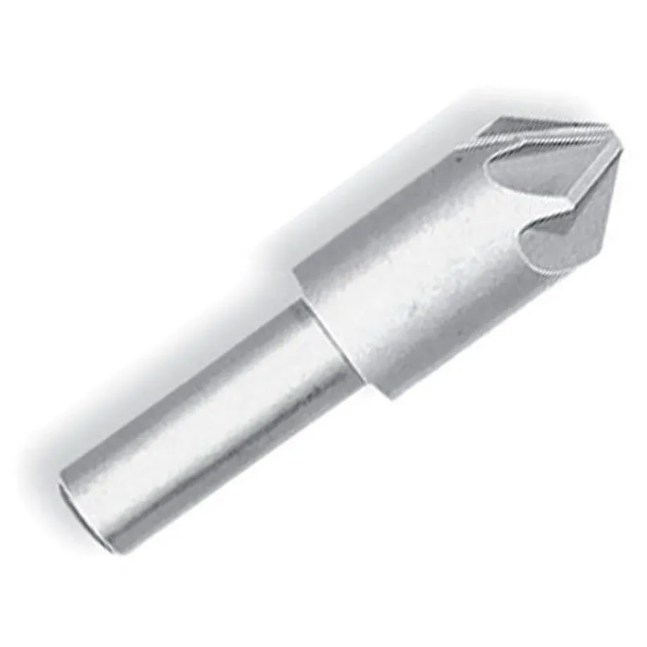 1/2"-60 HSS 6 Flute Chatterless Countersink DEWCHAT1/2-60