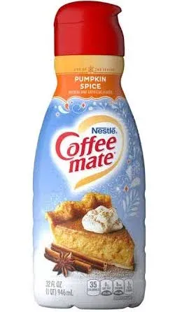 Coffee mate Liquid Coffee Creamer Pumpkin Spice