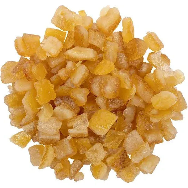 Candied Orange Peel, Double Diced