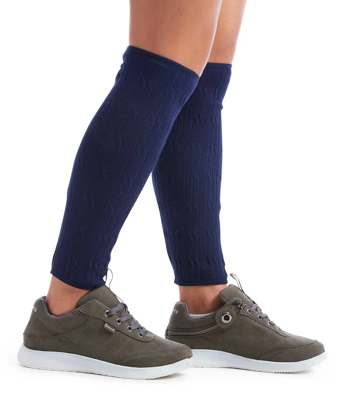 Silvert's Adaptive Clothing & Footwear Men’s & Women’s Cable Sweaterknit Leg Warmer