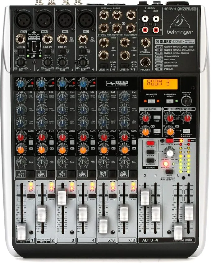 Behringer XENYX QX1204USB USB Mixer