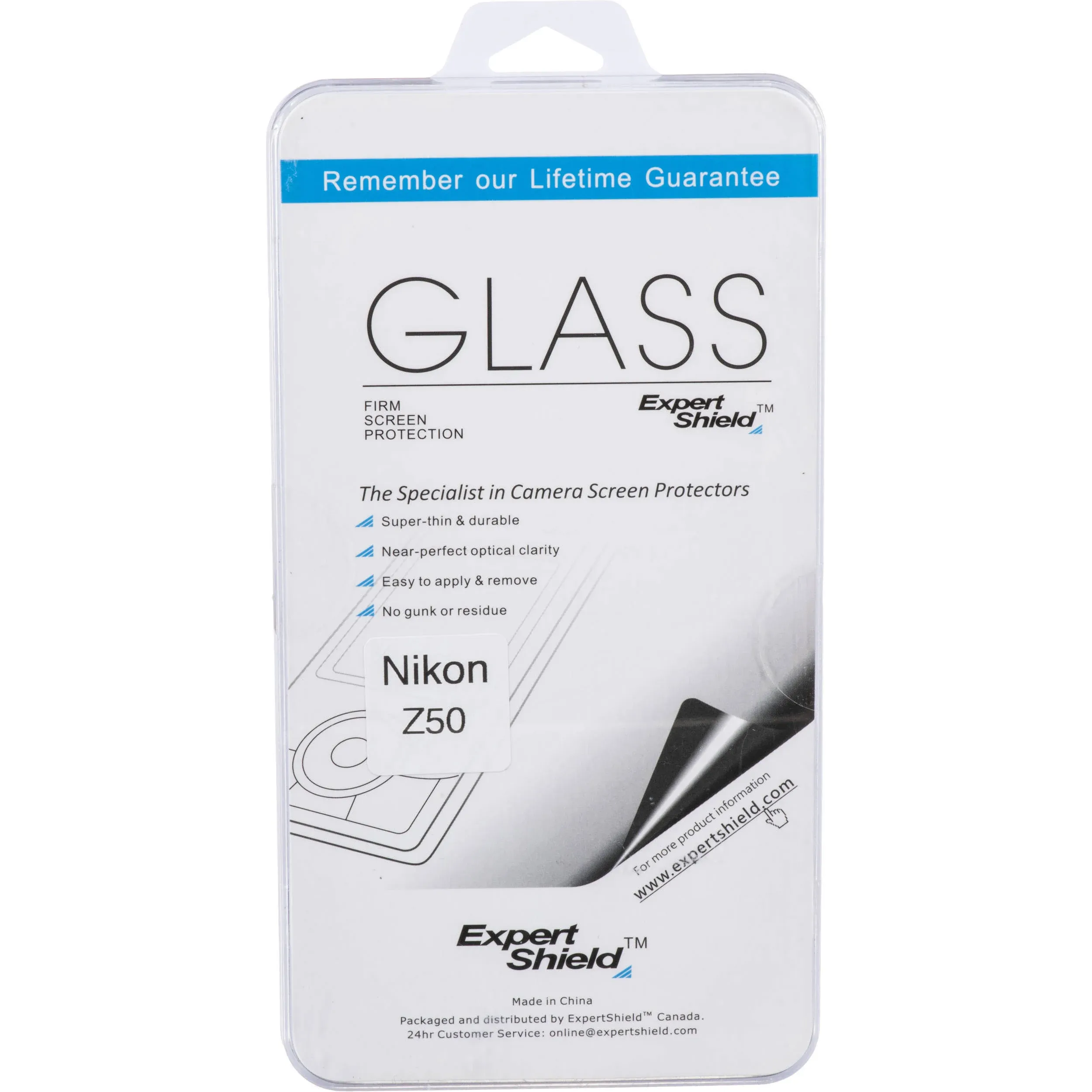 Expert Shield Glass Screen Protector for Nikon Z 50