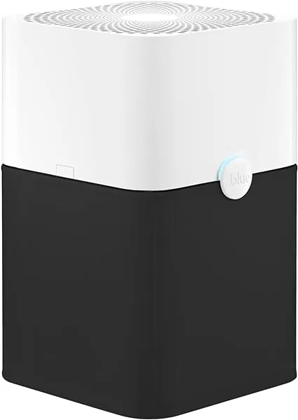 BLUEAIR Air Purifier Large Room, Air Cleaner for Dust Pet Dander Smoke Mold Pollen Bacteria Allergen, Odor Removal, for Home Bedroom Living Room, Washable Pre Filter, HEPASilent, Blue 211+ (Non-Auto)