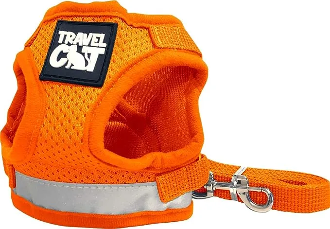 "The True Adventurer" Reflective Cat & Kitten Harness and Leash