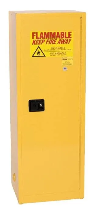 Eagle 1923X Flammable Liquid Safety Cabinet, Yellow