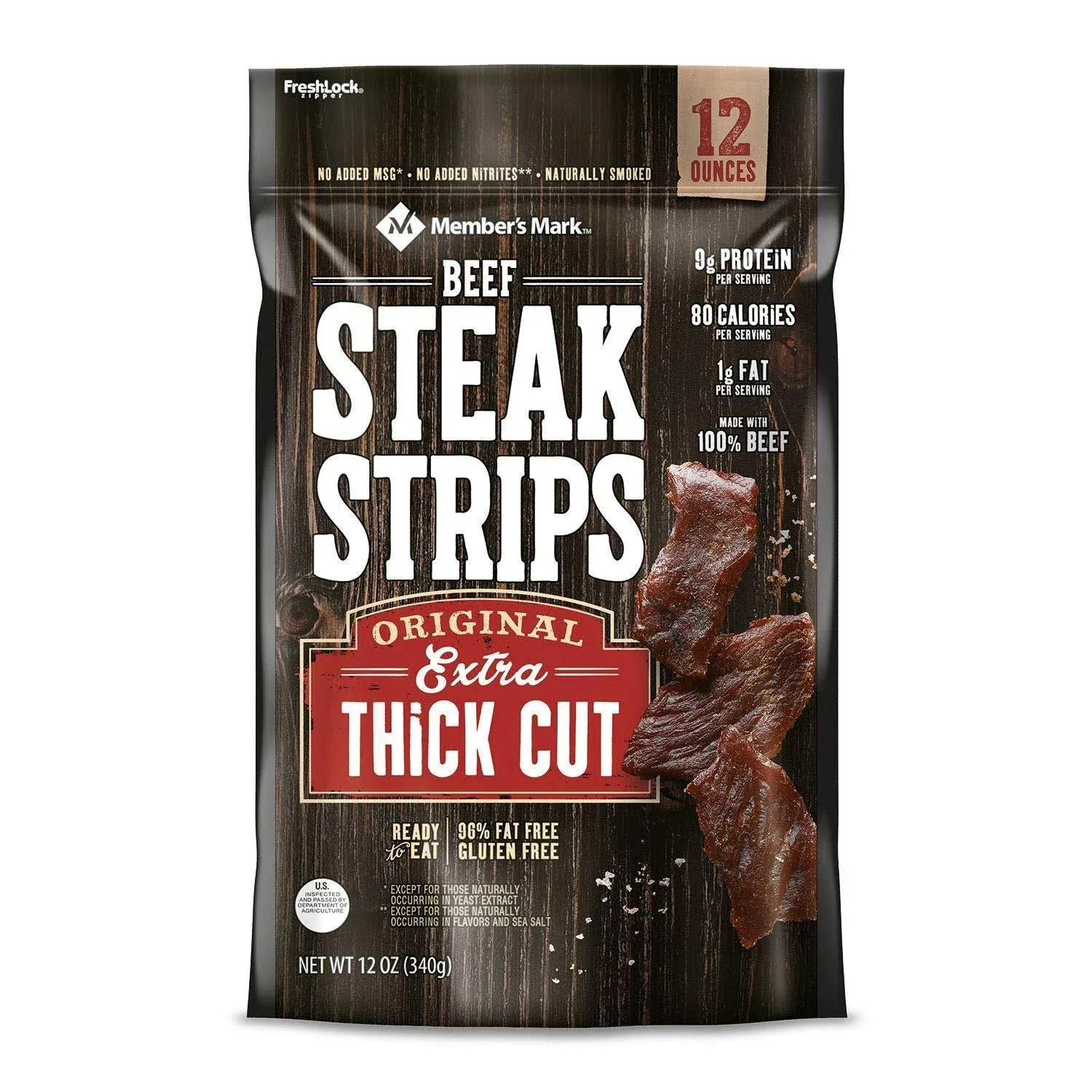 Member's Mark Beef Steak Strip - 12 oz