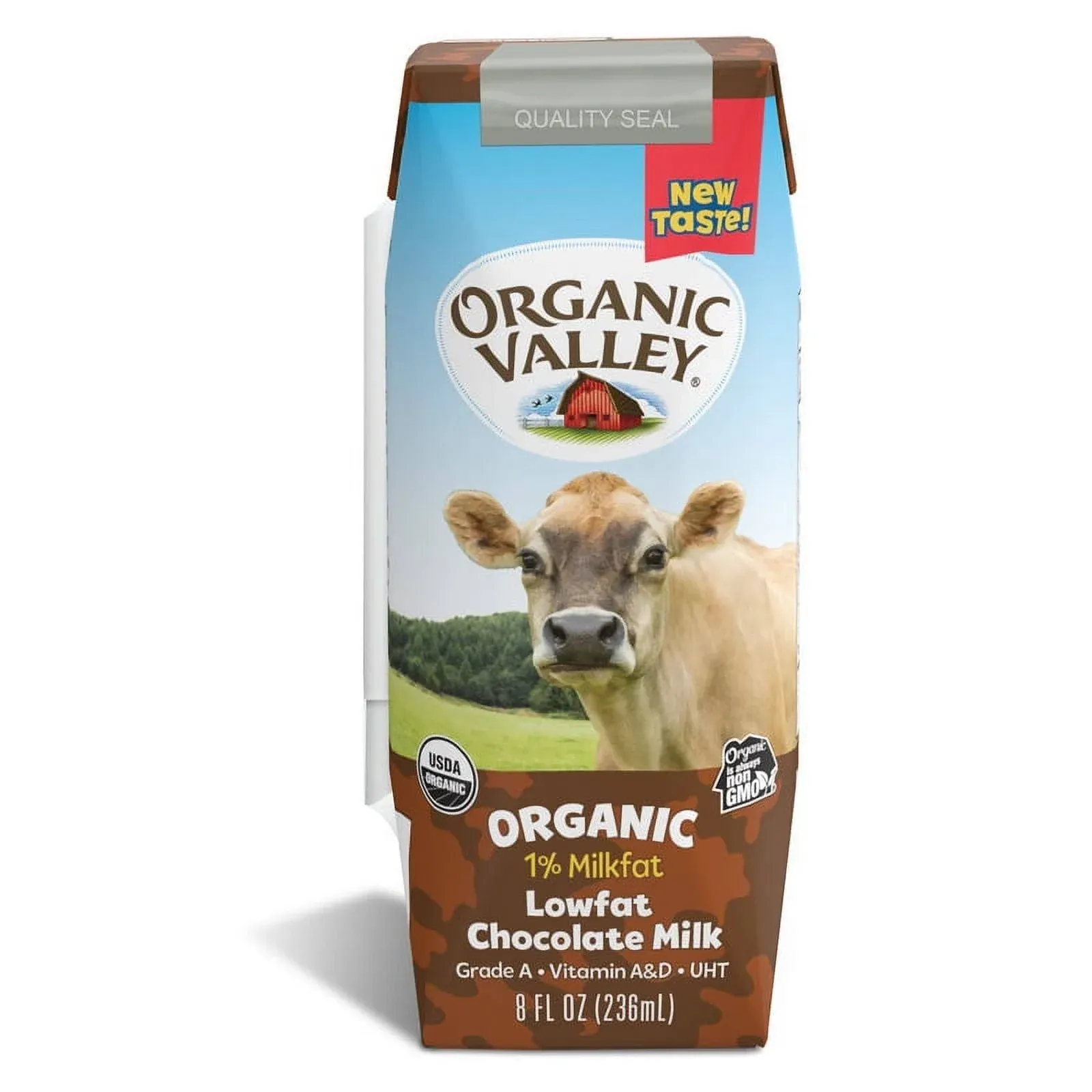 Organic Valley 1% Low-Fat Chocolate Milk, Boxes