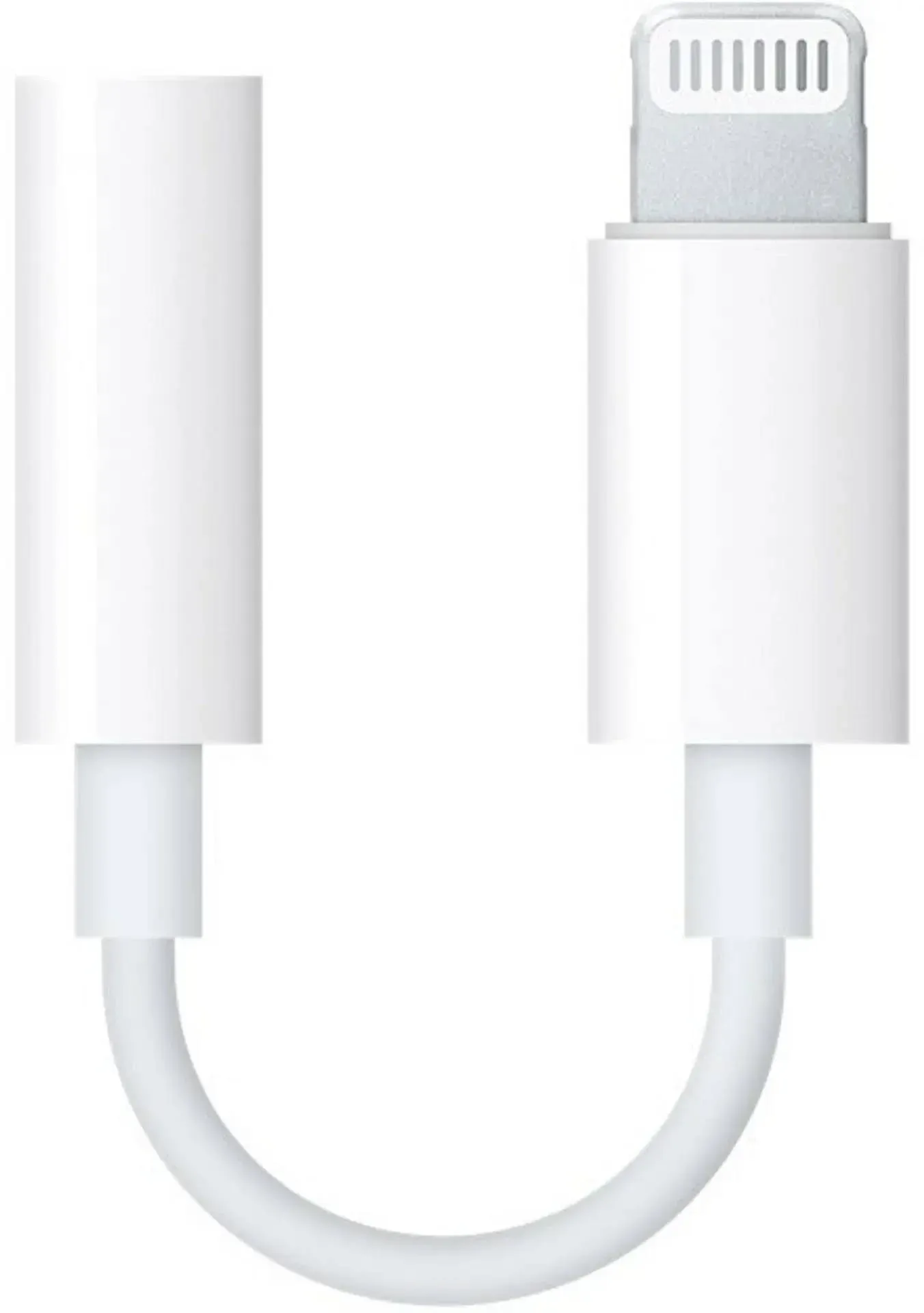 Apple - Lightning to 3.5 mm Headphone Jack Adapter