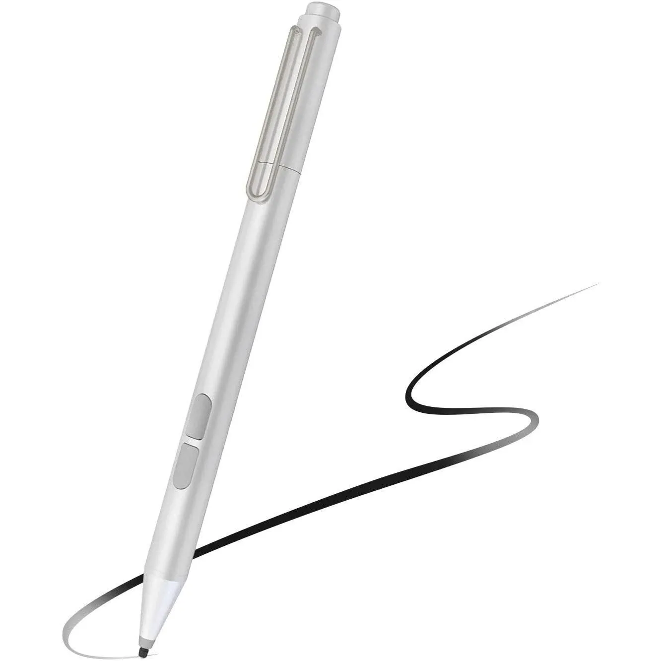 Uogic Pen for Microsoft Surface, Palm Rejection, 1024 Levels Pressure, Flex ...