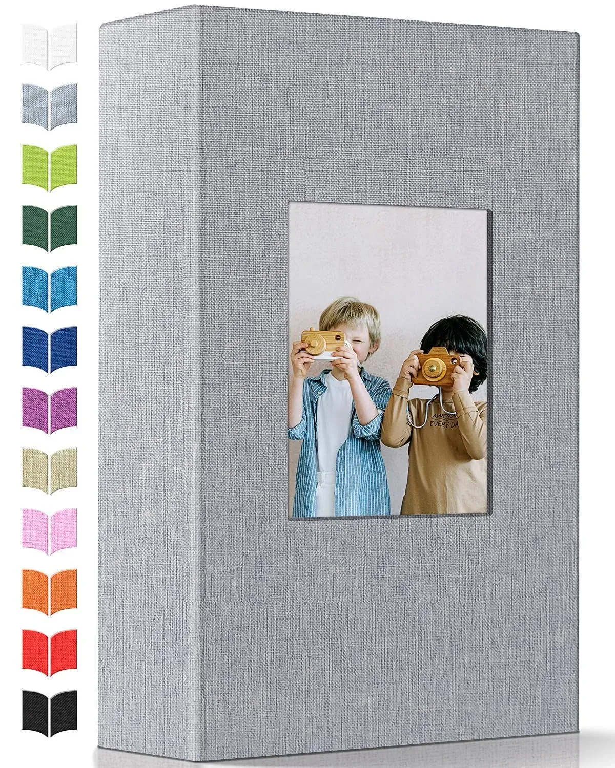 Artfeel Photo Album 4x6 with 300 Pockets,Slip-in Picture Albums,Linen Cover ...