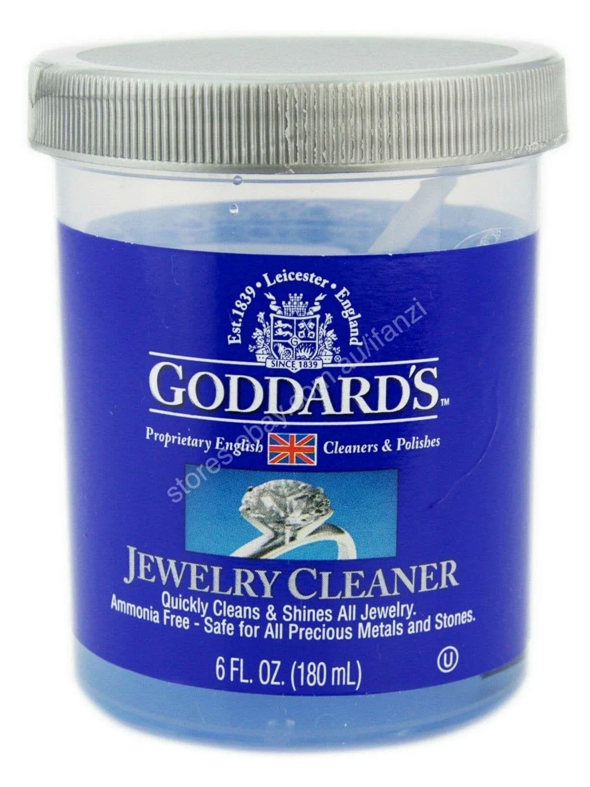 Goddard&#039;s Jewelry Cleaner 6oz #707885  Ammonia Free  NEW 