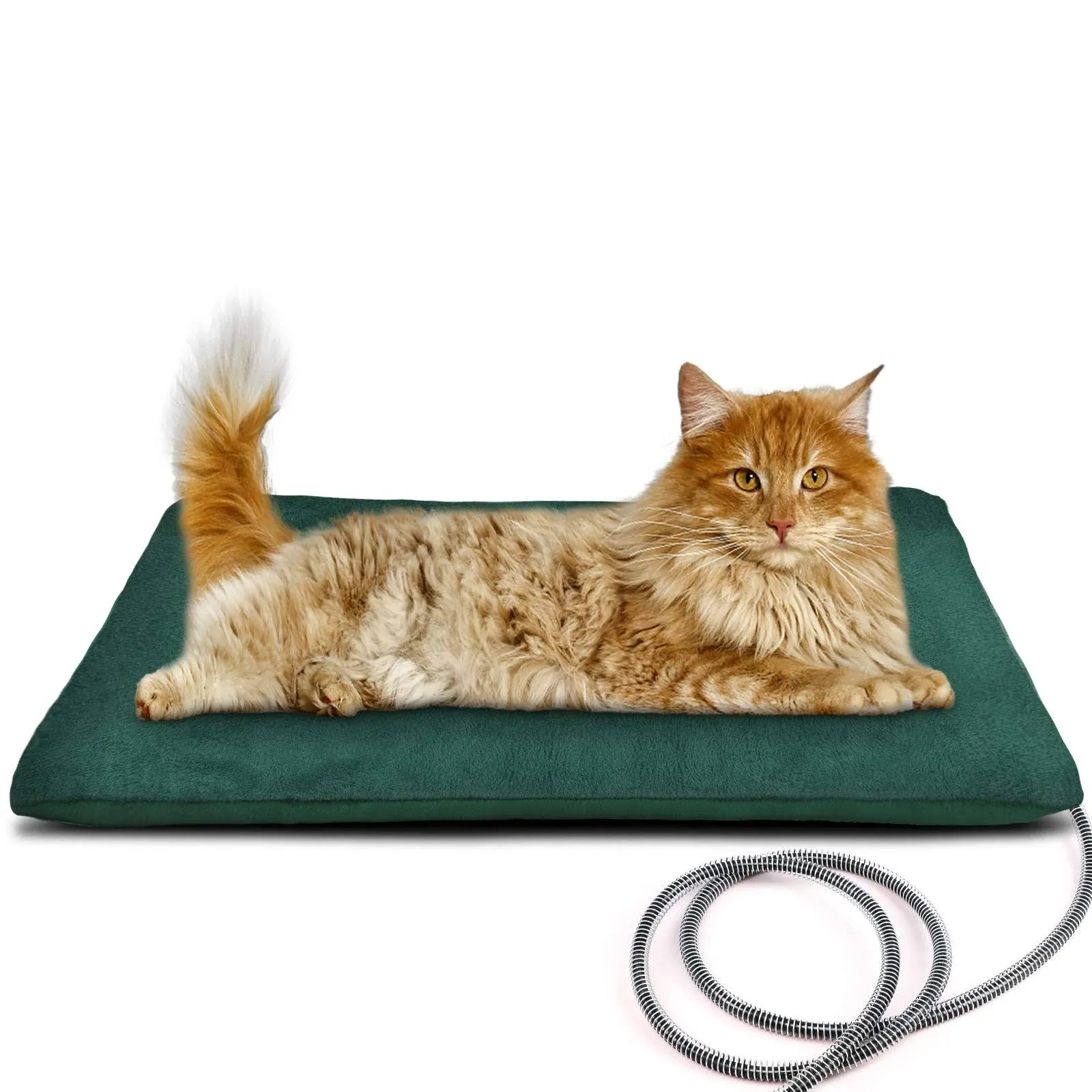 PETNF Outdoor Pet Heating Pads for Dog,Soft Electric Blanket Auto Temperature Control,Heated Mat for Dog House,Whelping Supply for Pregnant New Born Stray Feral Cat Puppy,SafePETNF Outdoor Pet Heating Pads for Dog,Soft Electric Blanket Auto Temperature C