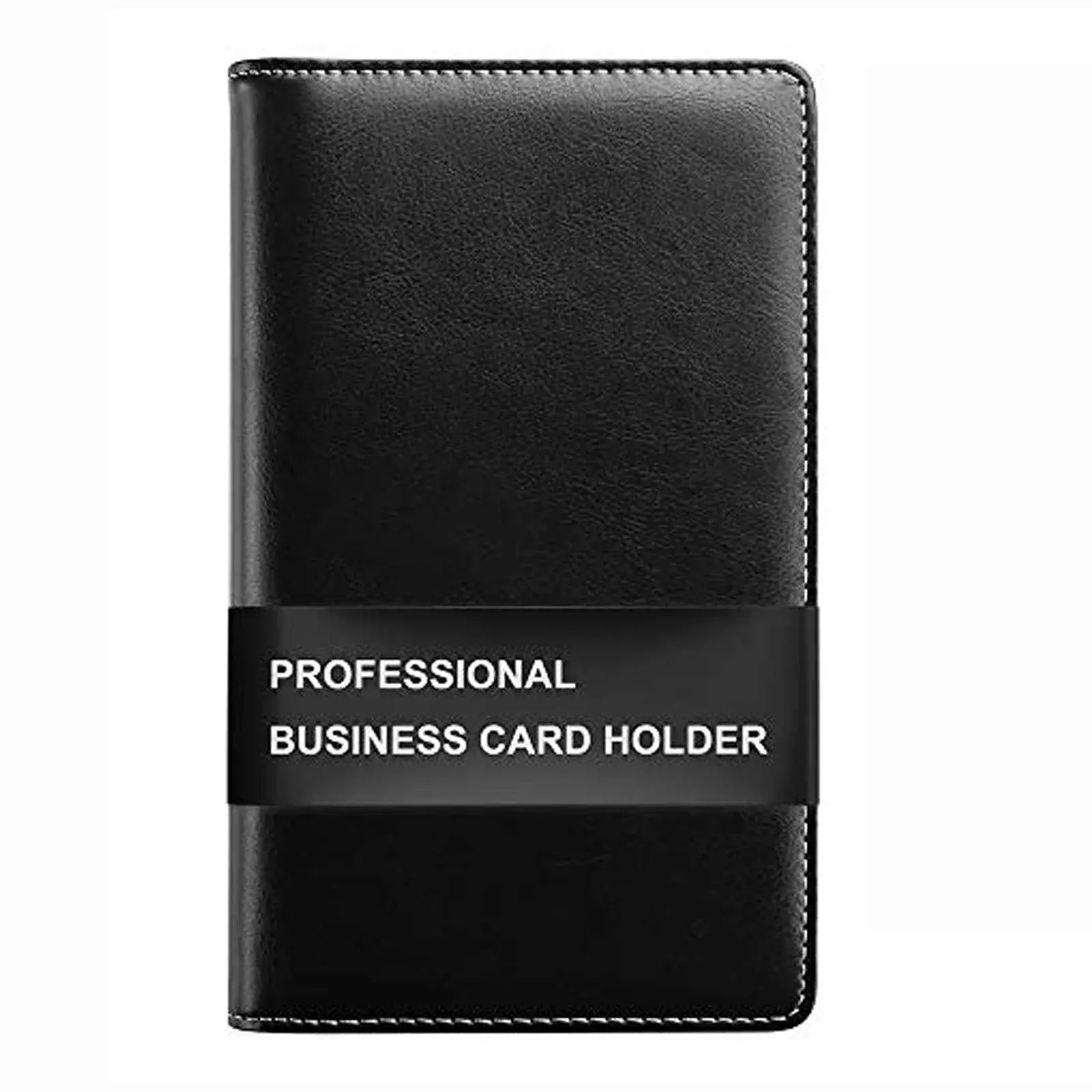 Sooez Leather Professional Business Card Book Holder Organizer