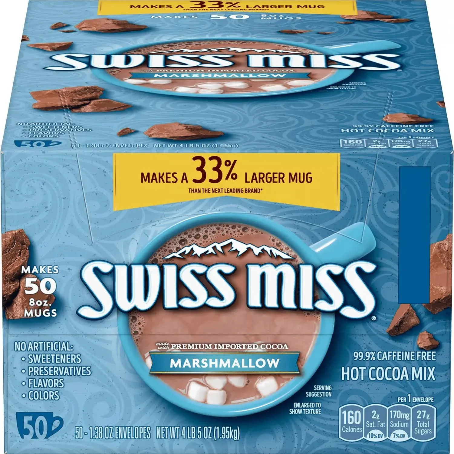 Swiss Miss Marshmallow Hot Cocoa Mix (50 ct.)