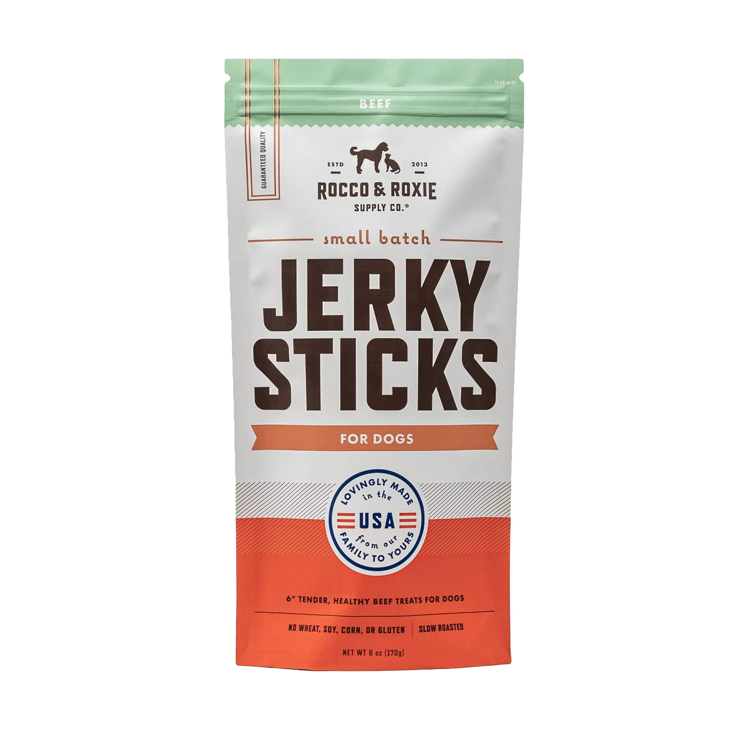 Rocco & Roxie Gourmet Beef Jerky Sticks