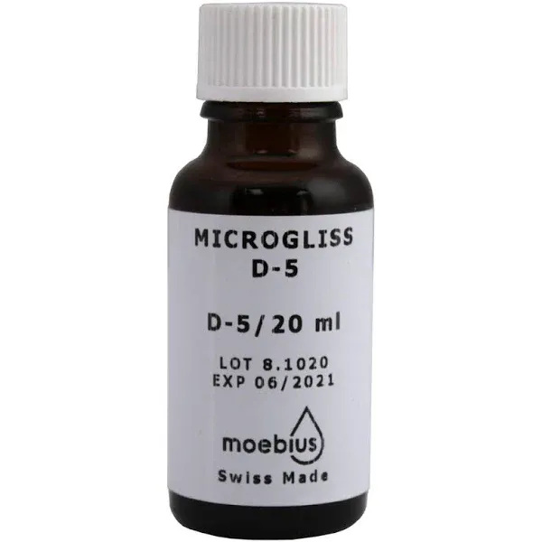 Oil lubricants Moebius D5 Microgliss 20ml  for watchmakers SWISS MADE 02/2027