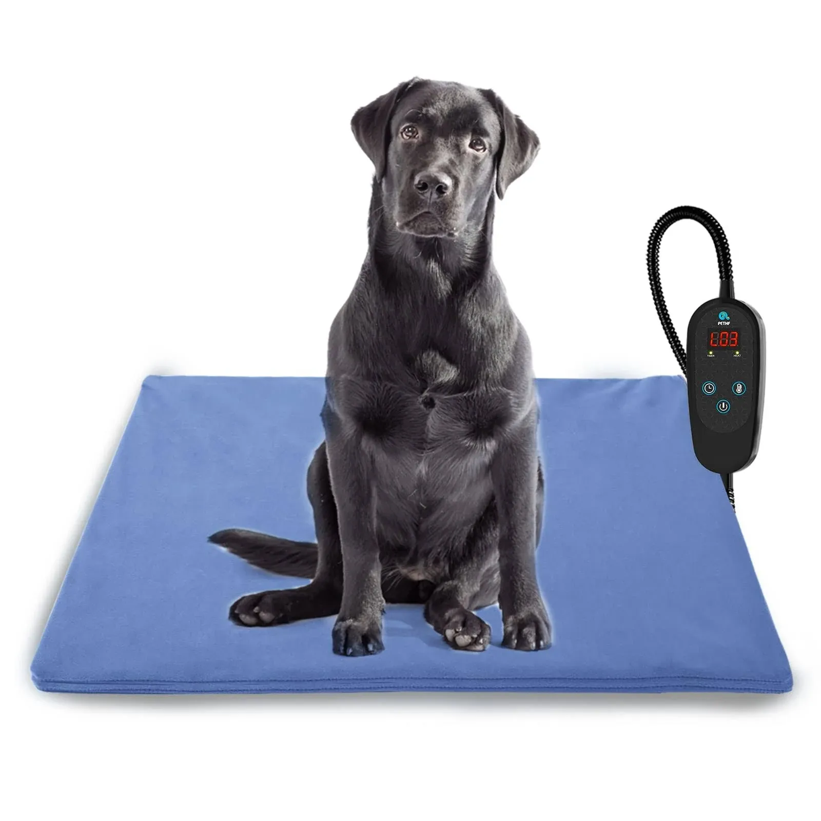 Pet Dogs Cats Heating Pad w/Timer Waterproof Adjustable Warming Mat Resistant ..