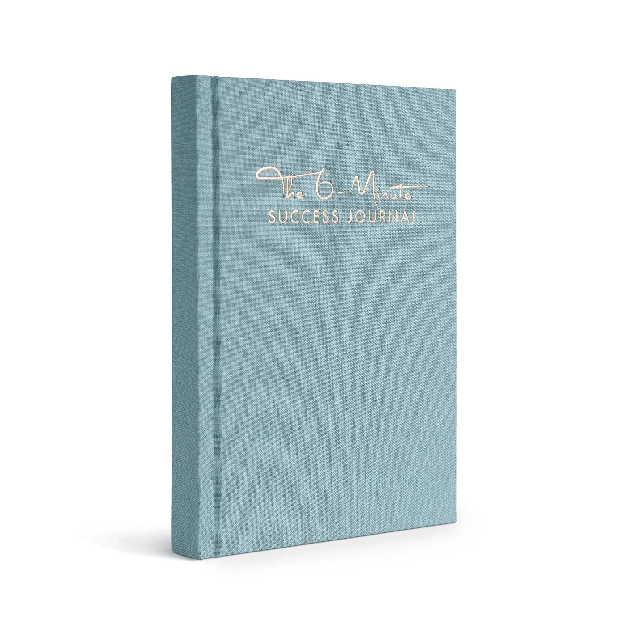 The 6-Minute Success Journal | Achieving Focused & Relaxed Goals | Daily 6 Minutes for More Motivation, Mindfulness & Success | The Daily Planner from The Makers of The "6-Minute Diary" (Sky Blue, English)