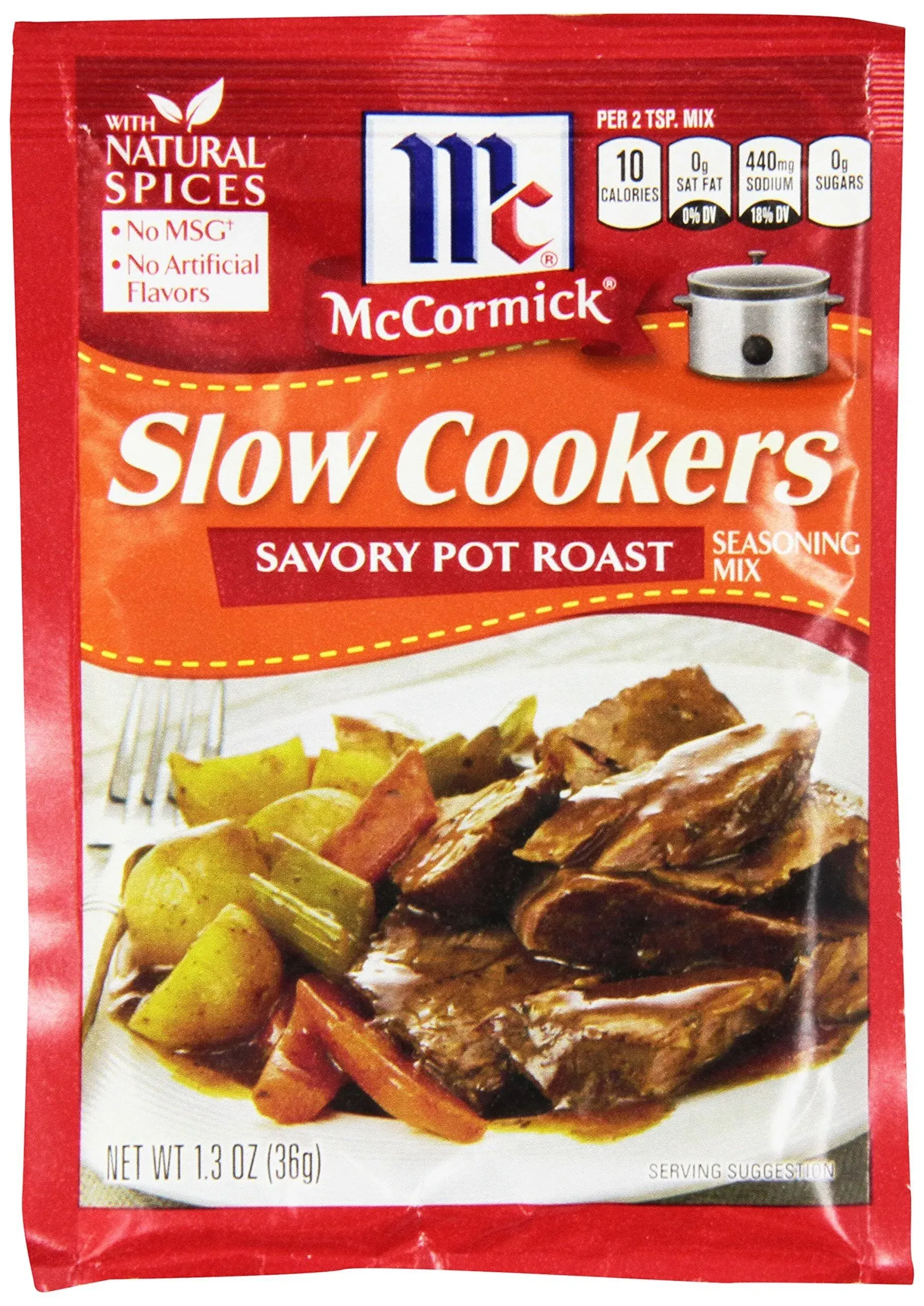 Mccormick Slow Cooker Savory Pot Roast Seasoning Mix