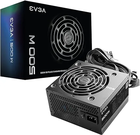 EVGA 500 WATT 80PLUS Power Supply