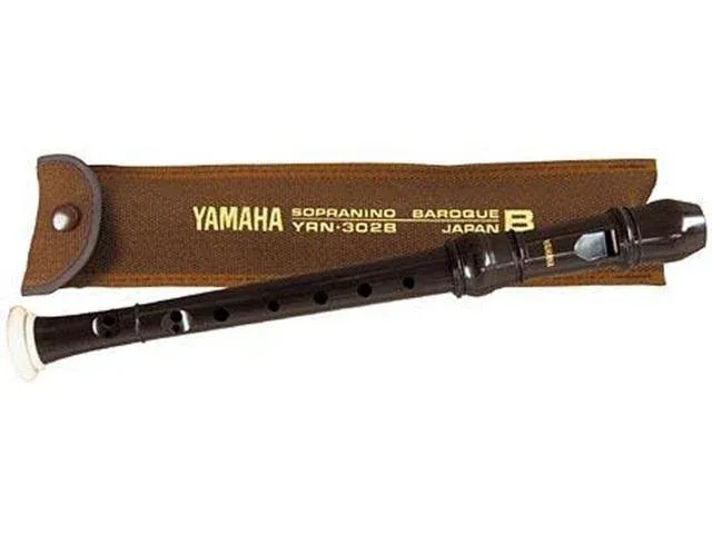 Yamaha YRN302B Sopranino Recorder With Baroque Fingering