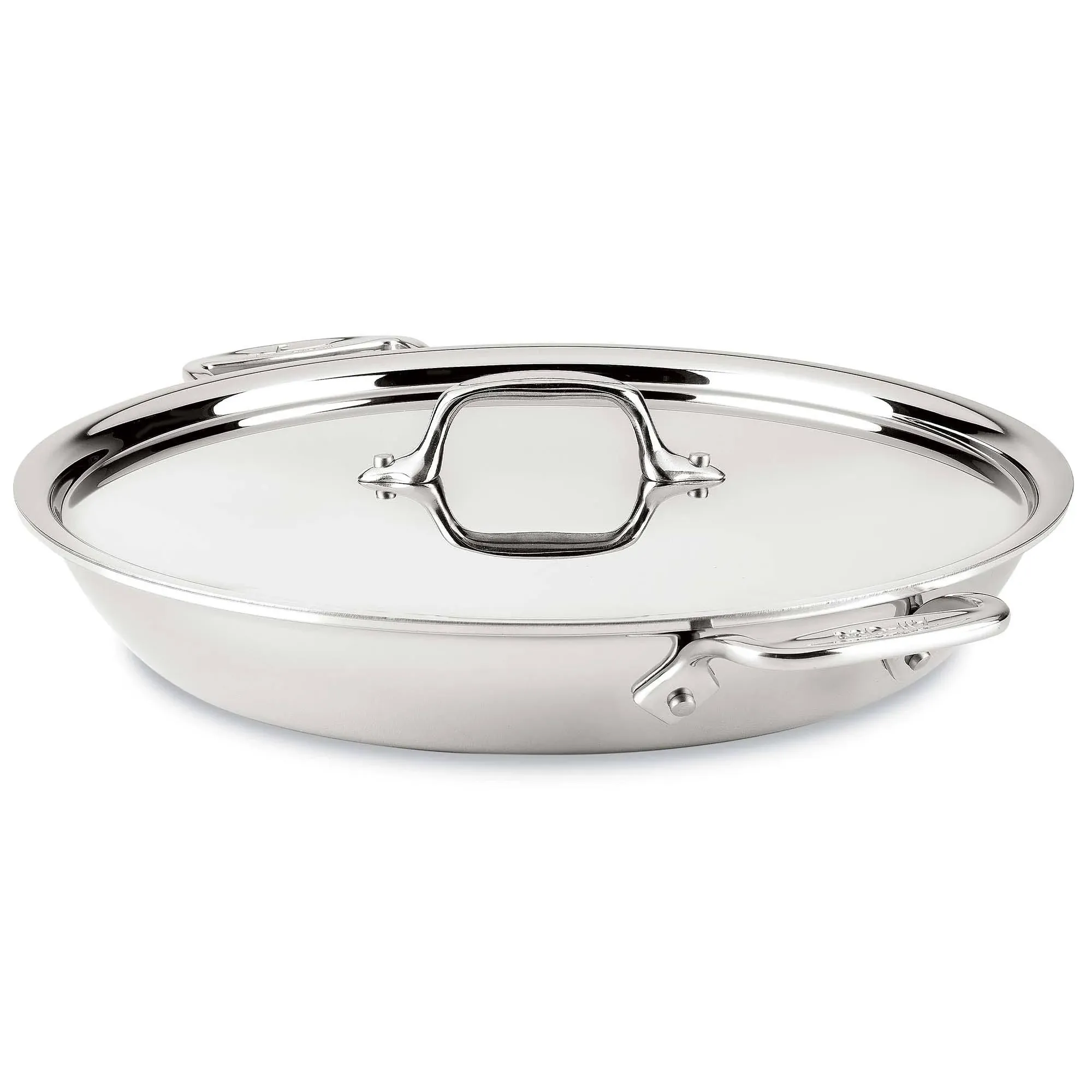 All-Clad D3 Stainless 3 Qt. Universal Pan 