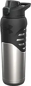 Under Armour 24oz Water Bottle, Stainless