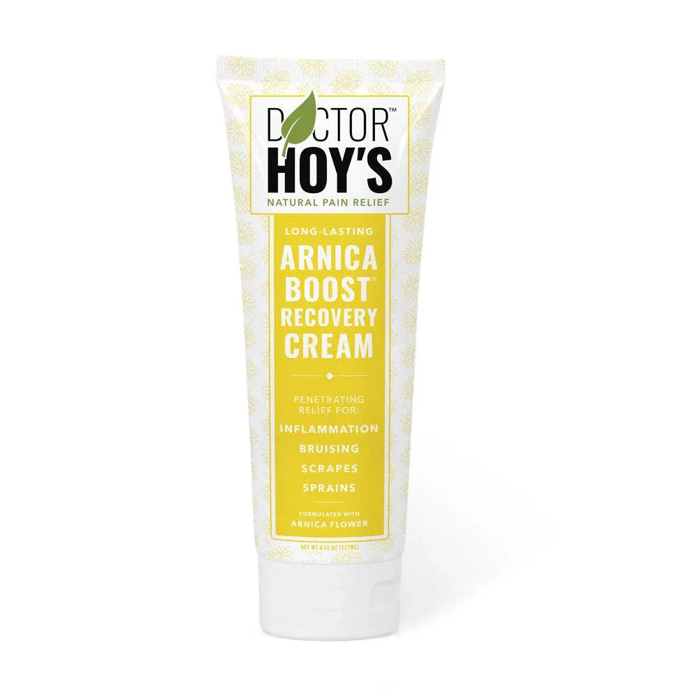 "Doctor Hoy's Natural Arnica Boost Recovery Cream (6 oz.) | To Reduce Inflammation & Bruising"