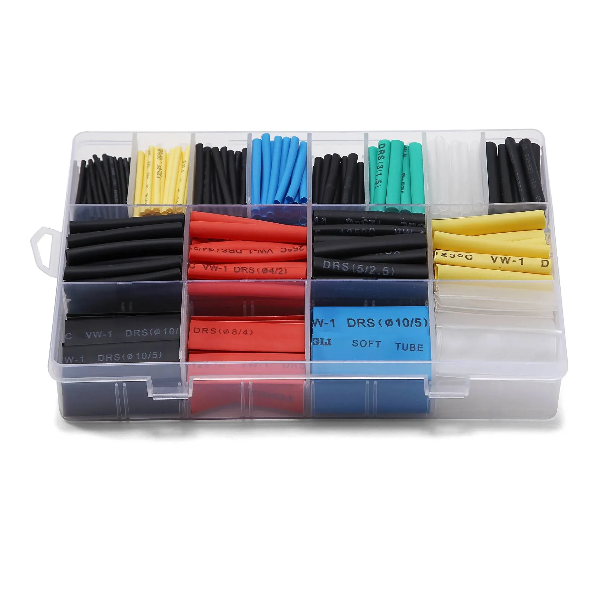 Ginsco 580 Pcs 2: Heat Shrink Tubing Kit