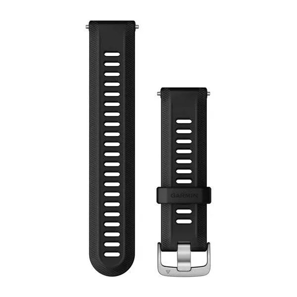 Watchband with silver buckle Garmin Forerunner 955