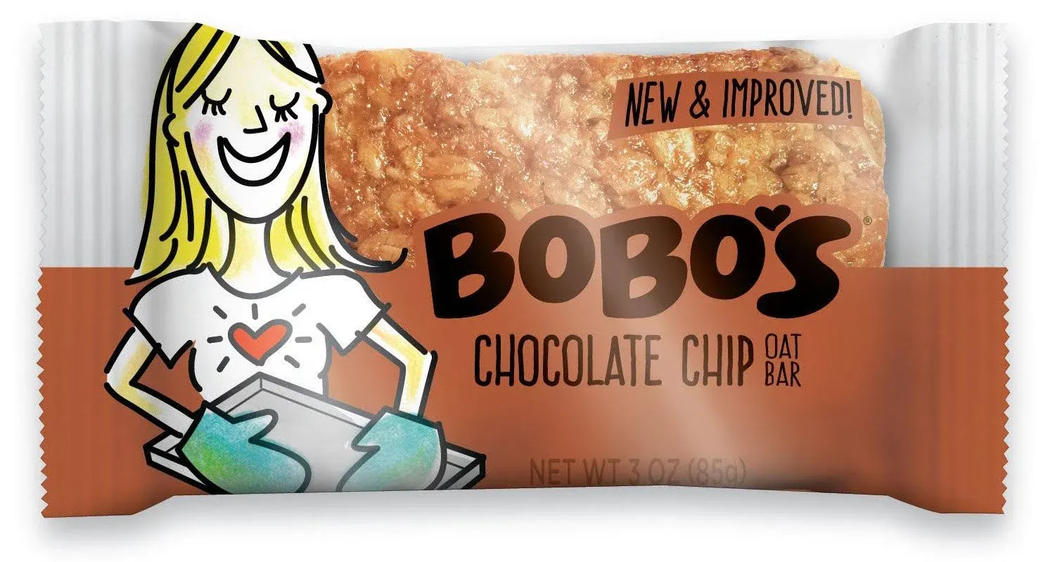 Bobo&#039;s Oat Bars, Coconut, 3 oz Bar (12 Pack), Gluten Free Whole Grain Snack