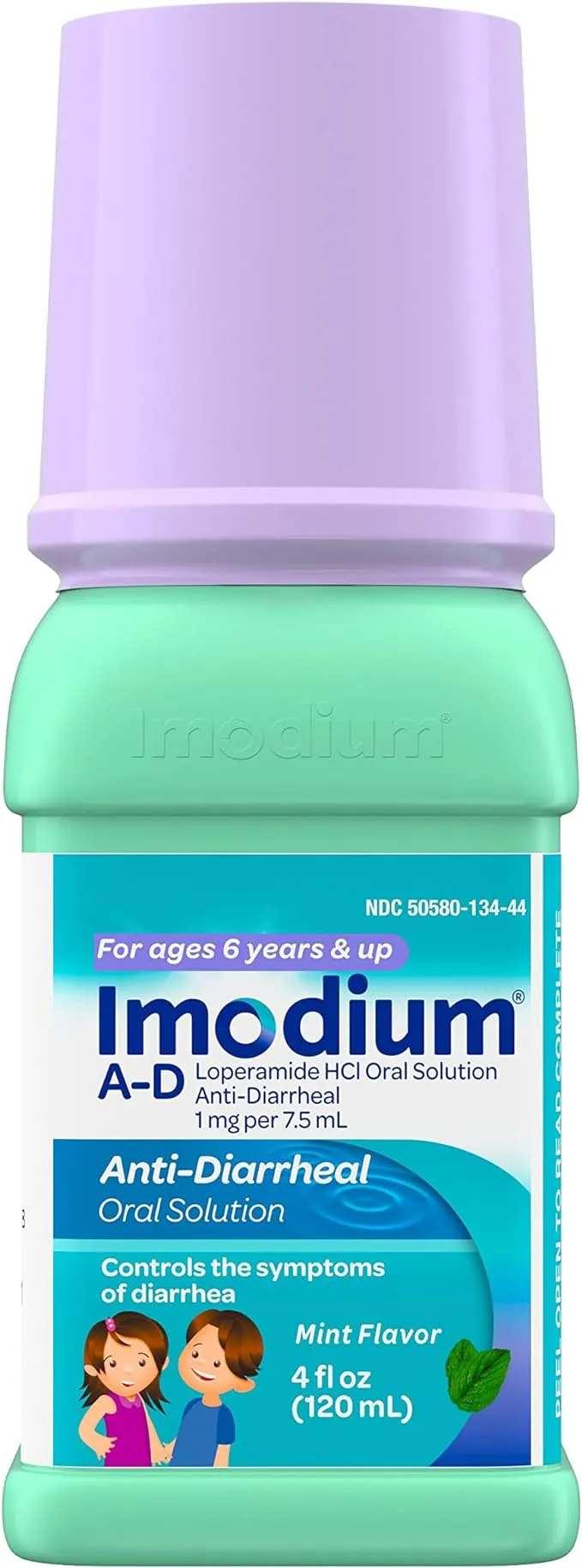 Imodium A-D, Liquid Anti-Diarrheal Medicine for Kids, Mint, 4 oz | CVS