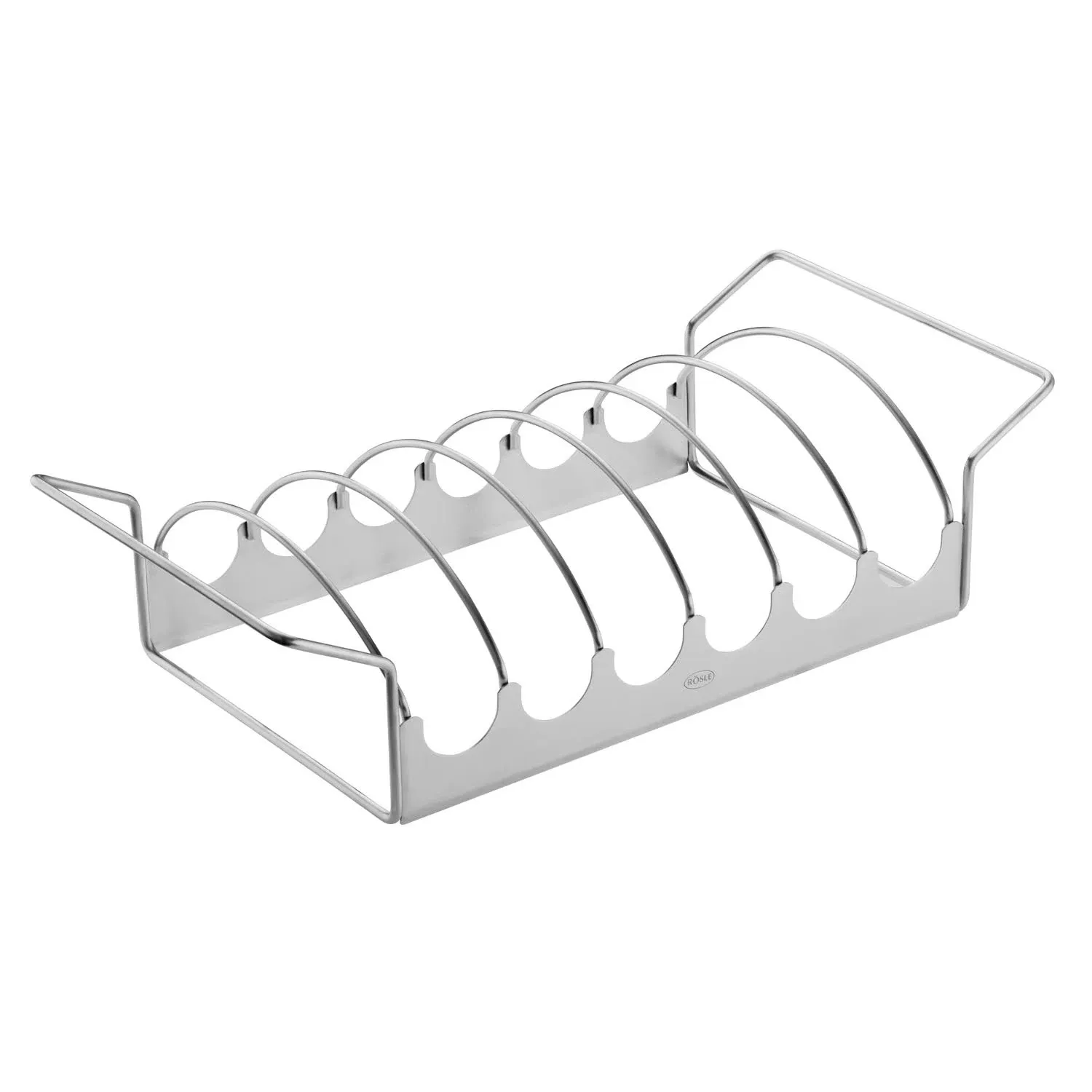 Rösle Stainless Steel 17-inch Large Barbeque Rib/Roast Rack