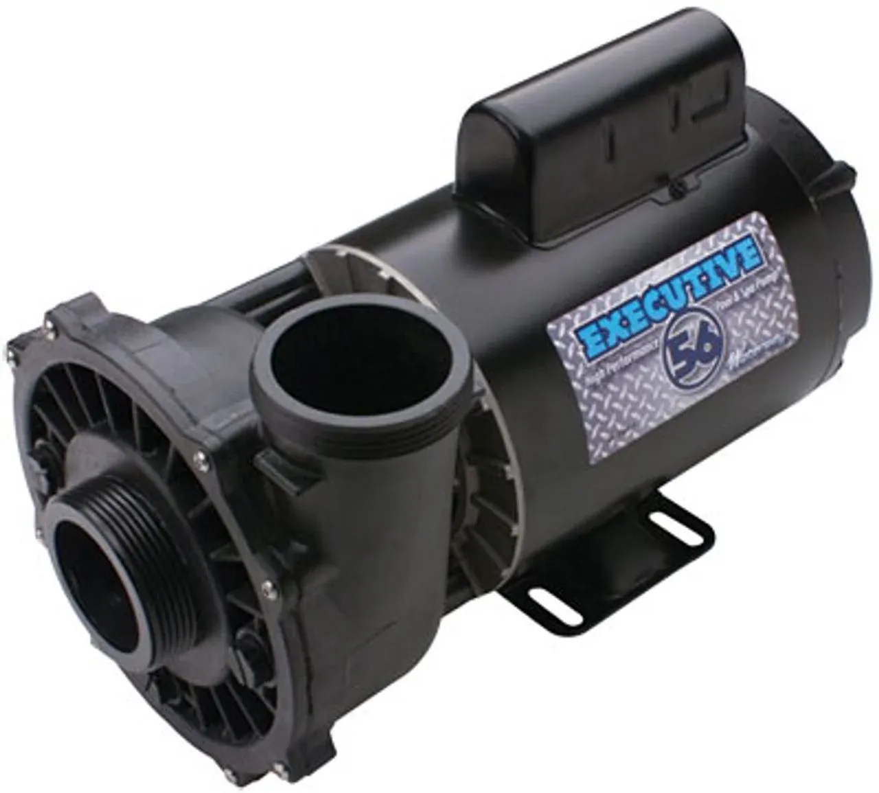 3720821-1D Waterway |  2HP 230V 2-Speed Waterway Spa Pump Side Discharge | 56 Frame Executive