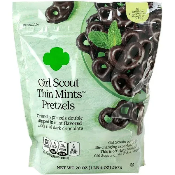 Girl Scouts Thin Mints Pretzels 20 oz.