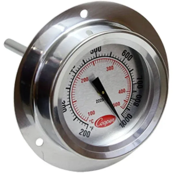 Cooper-Atkins 2225-20 Flange Mount Pizza Oven Thermometer