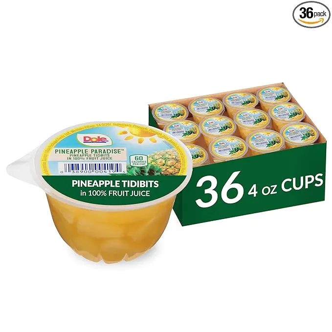 Dole Tropical Fruit in Juice Cups