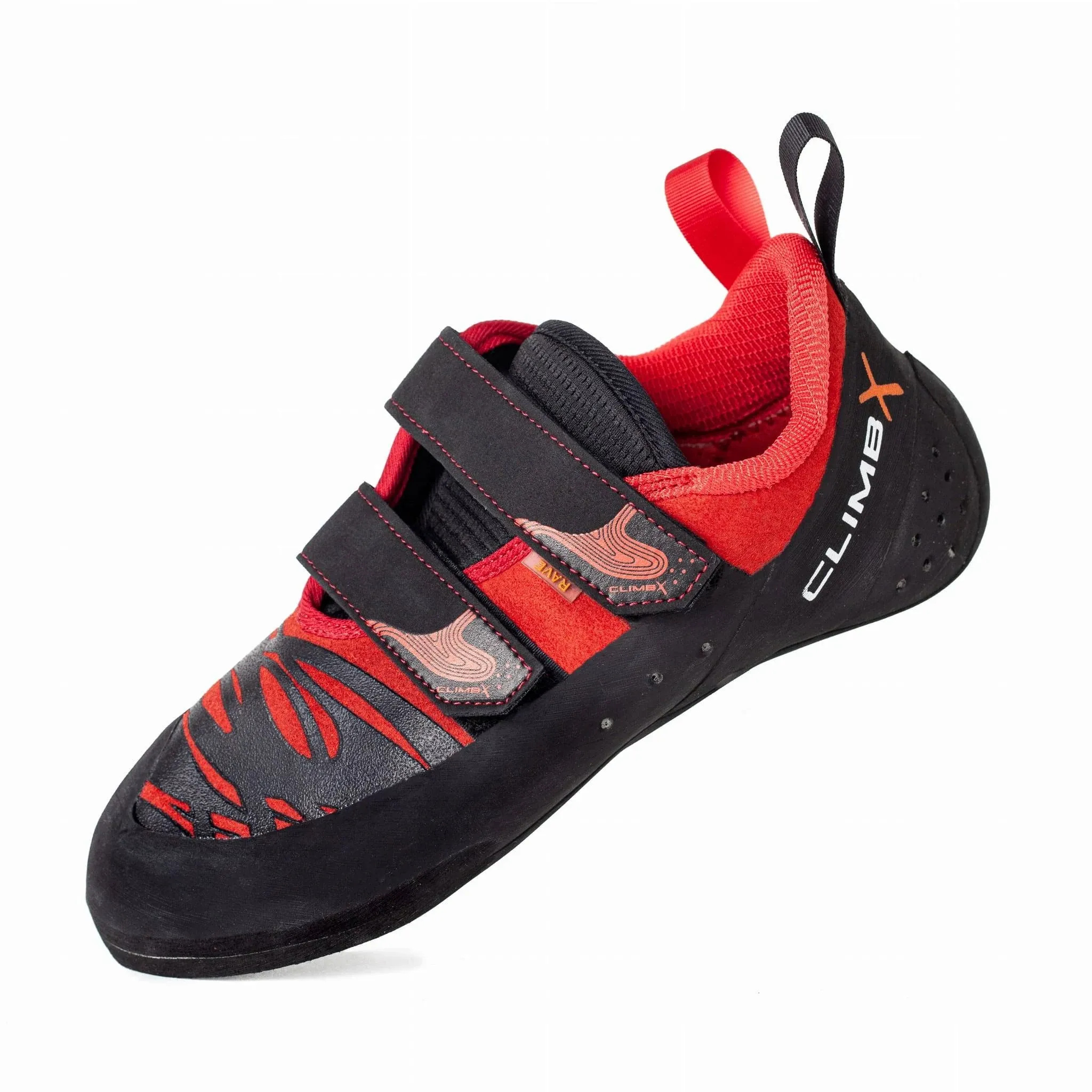 Climb X Rave Strap Climbing Shoe 2019 6.5 Red