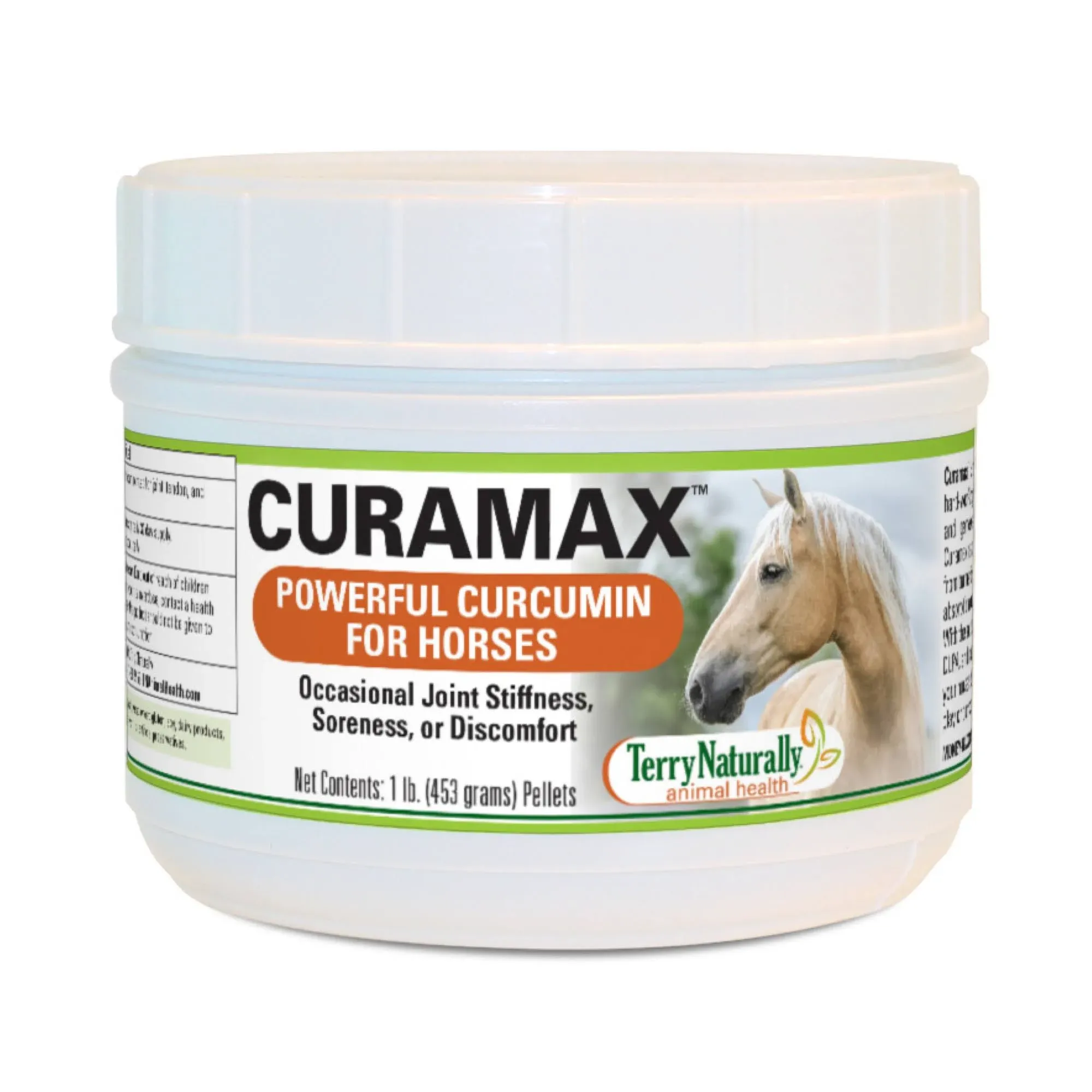 Terry Naturally Animal Health Curamax - 1 lb. of Pellets - for Horses - Curcumin