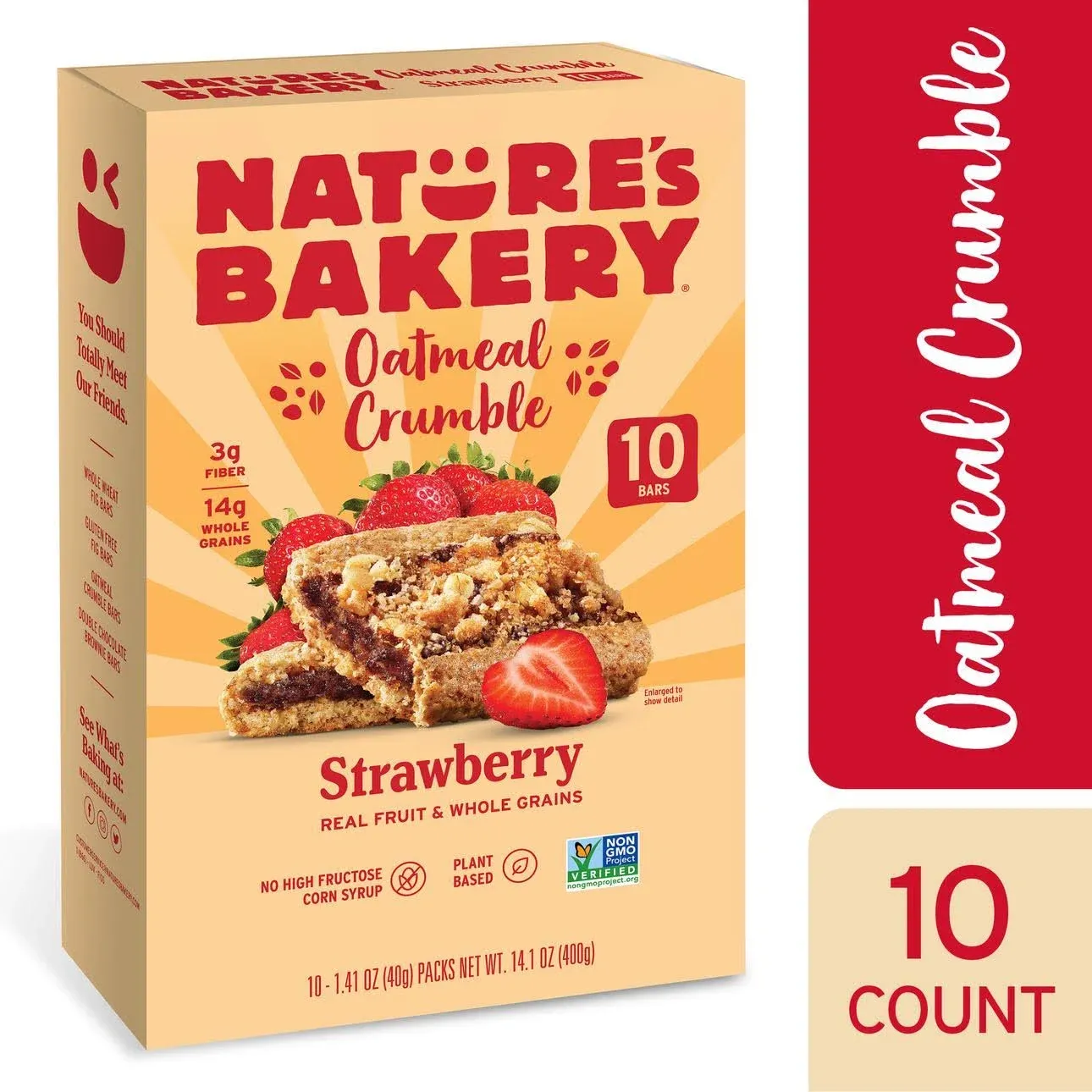 Nature's Bakery Oatmeal Crumble Strawberry