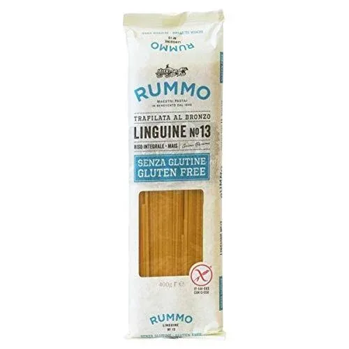 Linguine Pasta Rummo Gluten Free Italian Exclusively Crafted 14 Ounce Pack of 6