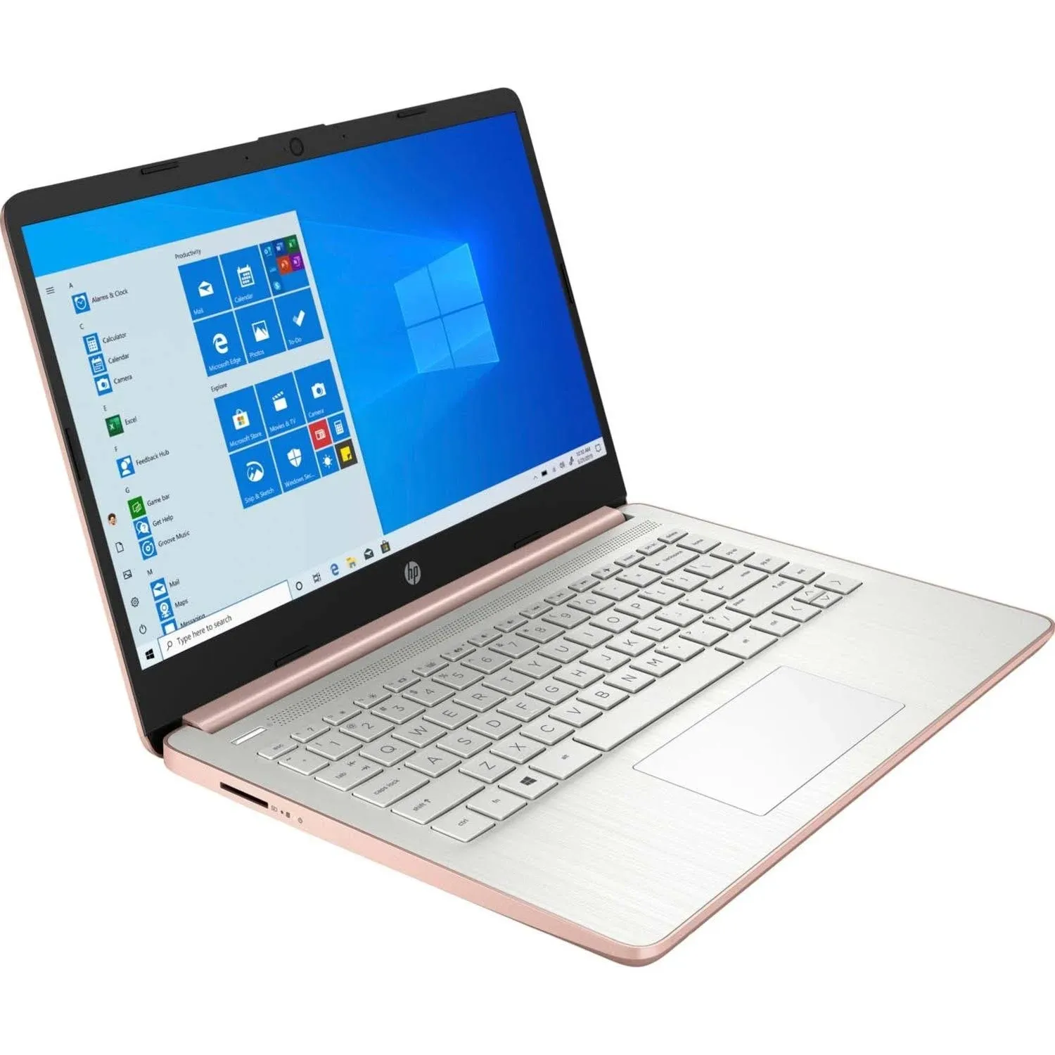 HP 14 Series 14" Touchscreen Laptop Intel Celeron N4020 4GB RAM 64 GB eMMC Pale Rose Gold - Intel Celeron N4020 Dual-core - M365 Personal 1 yr subscription included