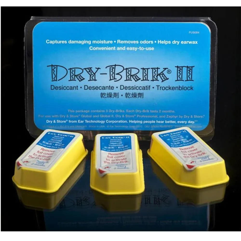 Dry-Brik� II Desiccant Blocks - 3 Blocks 1 Pack of 3 Blocks| Replacement Block