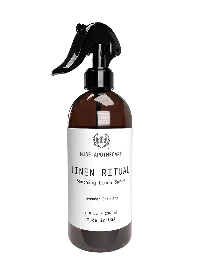 Linen Ritual - Aromatic Soothing and Relaxing Linen Spray for Bedding Laundry...