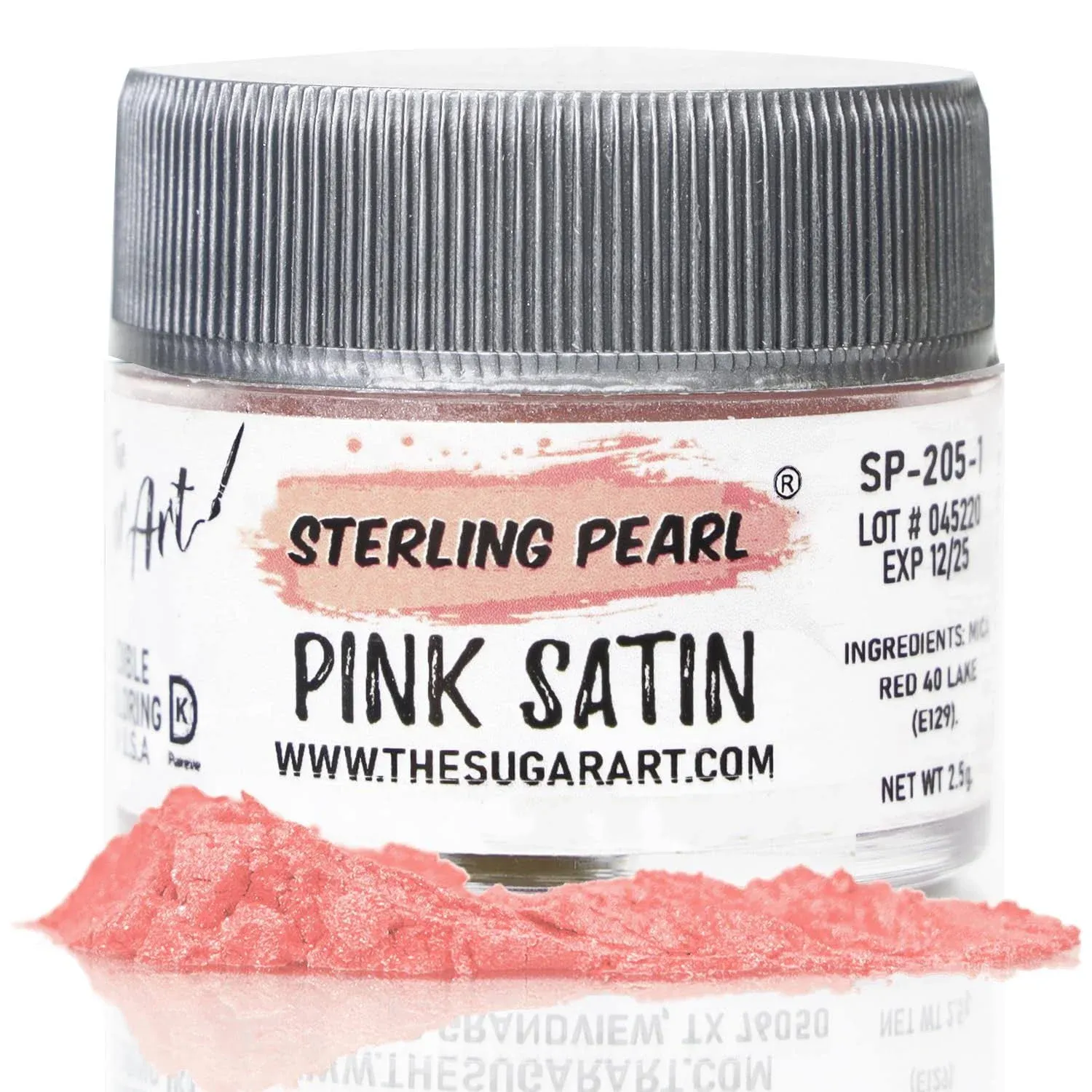 The Sugar Art - Sterling Pearl - Edible Shimmer Powder for Decor